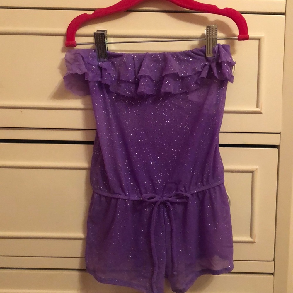 Little girl’s bikini and cover-up